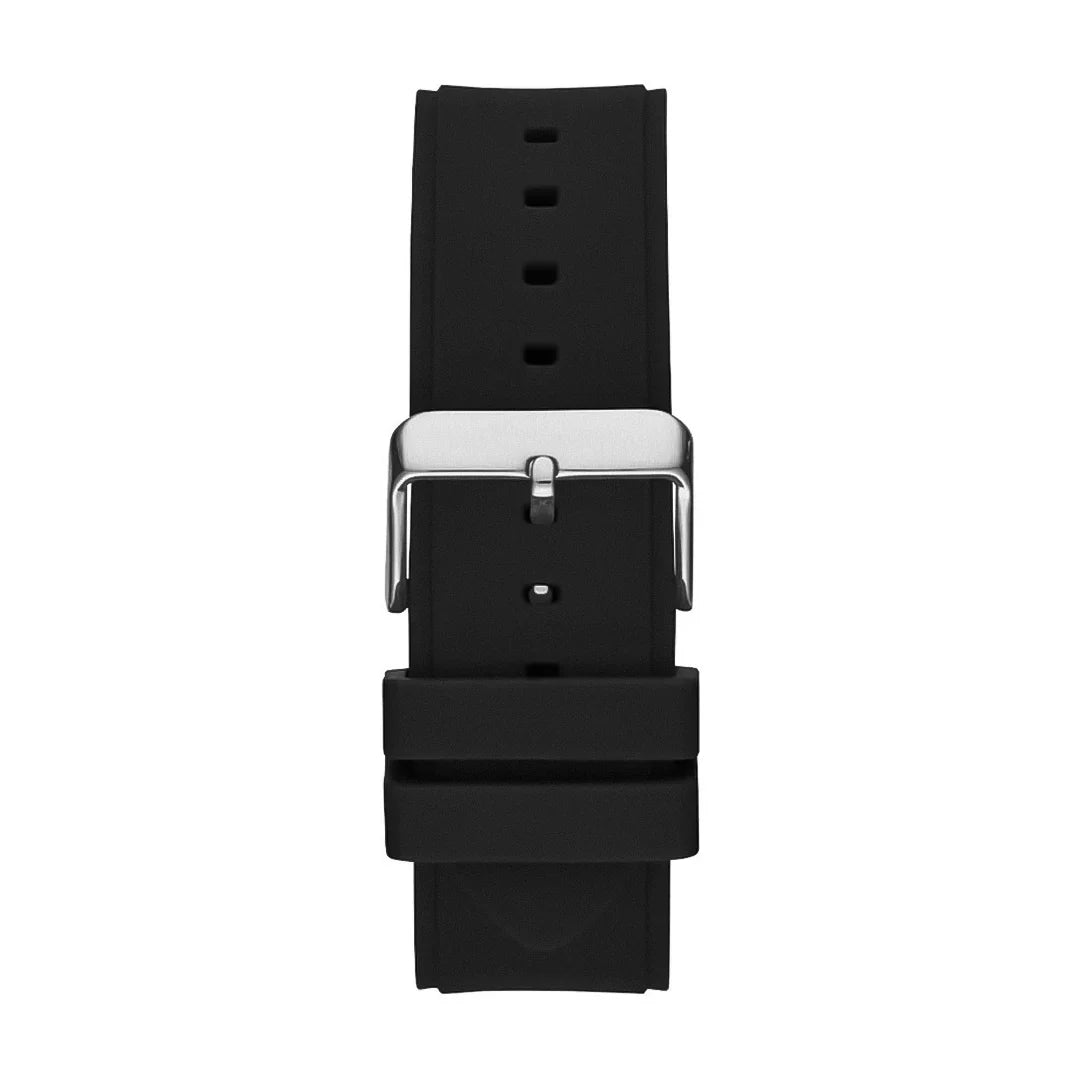 Guess Multifunction Grey Dial Silicone Belt Men's Watch - GW0417G3