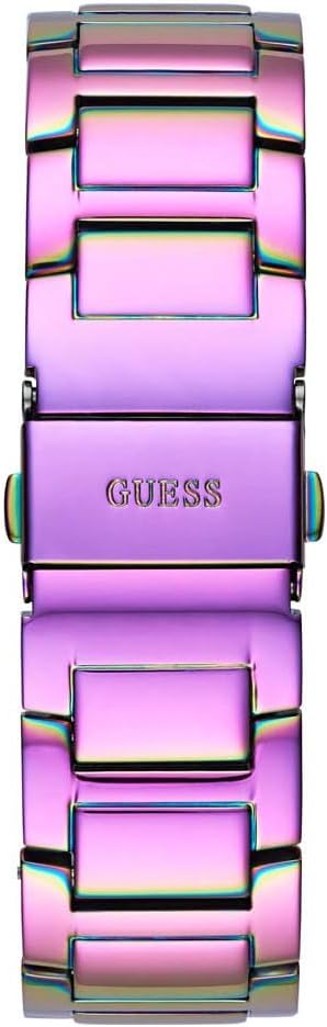 Rainbow multi-color link bracelet with pink and green accent links for GUESS GW0464L4