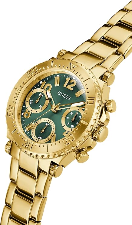 Guess Analog Black and Gold-Tone Watch - GW0465L5