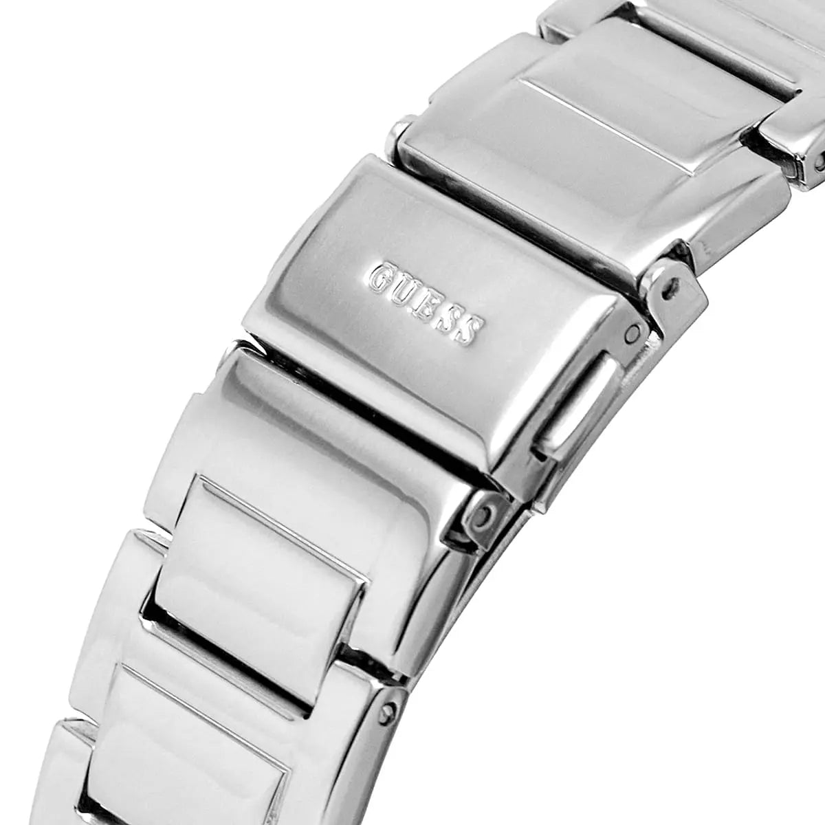 Guess Multifunction Quartz Silver Dial Silver Steel Strap Women Watch - GW0472L1
