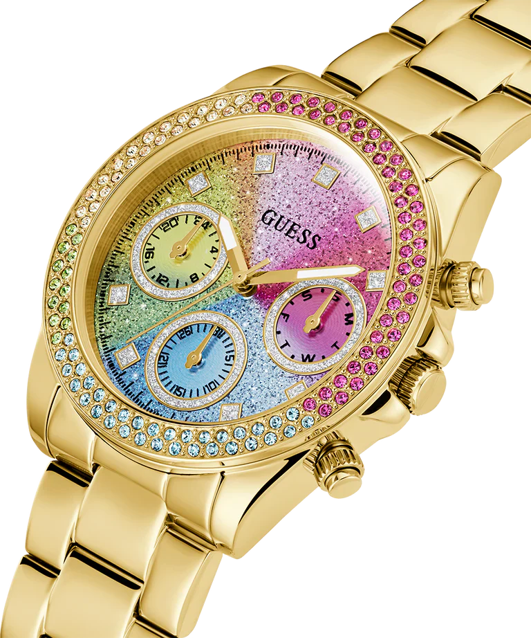 Guess Gold Analog Women's Watch - GW0483L4
