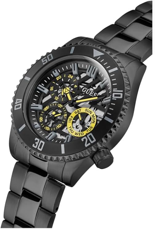 GUESS Black Multi-function Mens Watch - GW0488G3