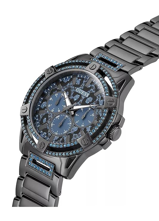 GUESS Gunmetal Multi-function Men's Watch - GW0497G5