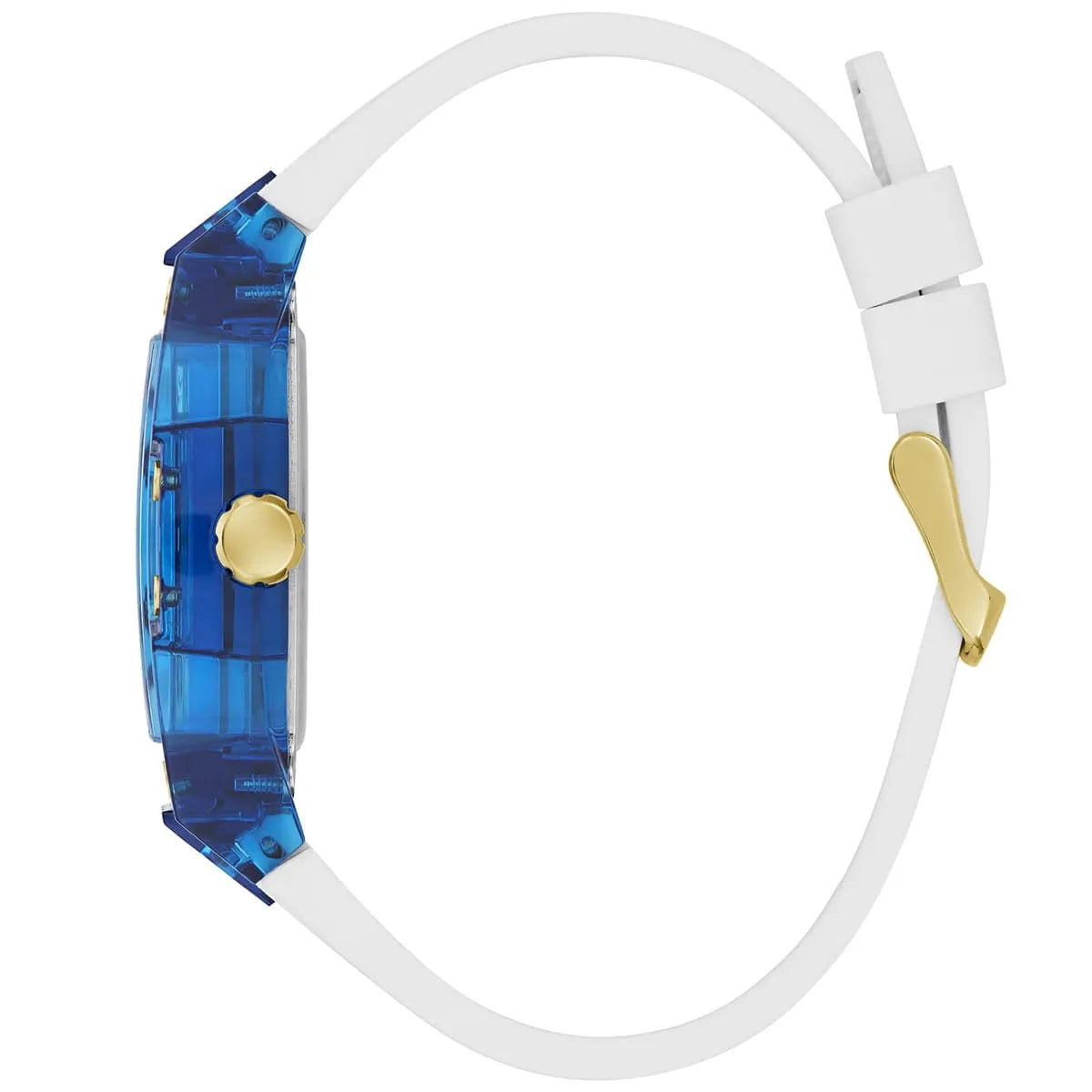 GUESS White Blue Multi-function Mens Watch - GW0499G6