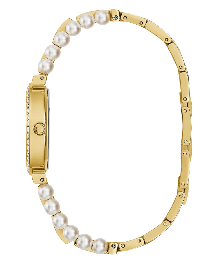 GUESS Gold Tone Analog Ladies Watch - GW0531L2