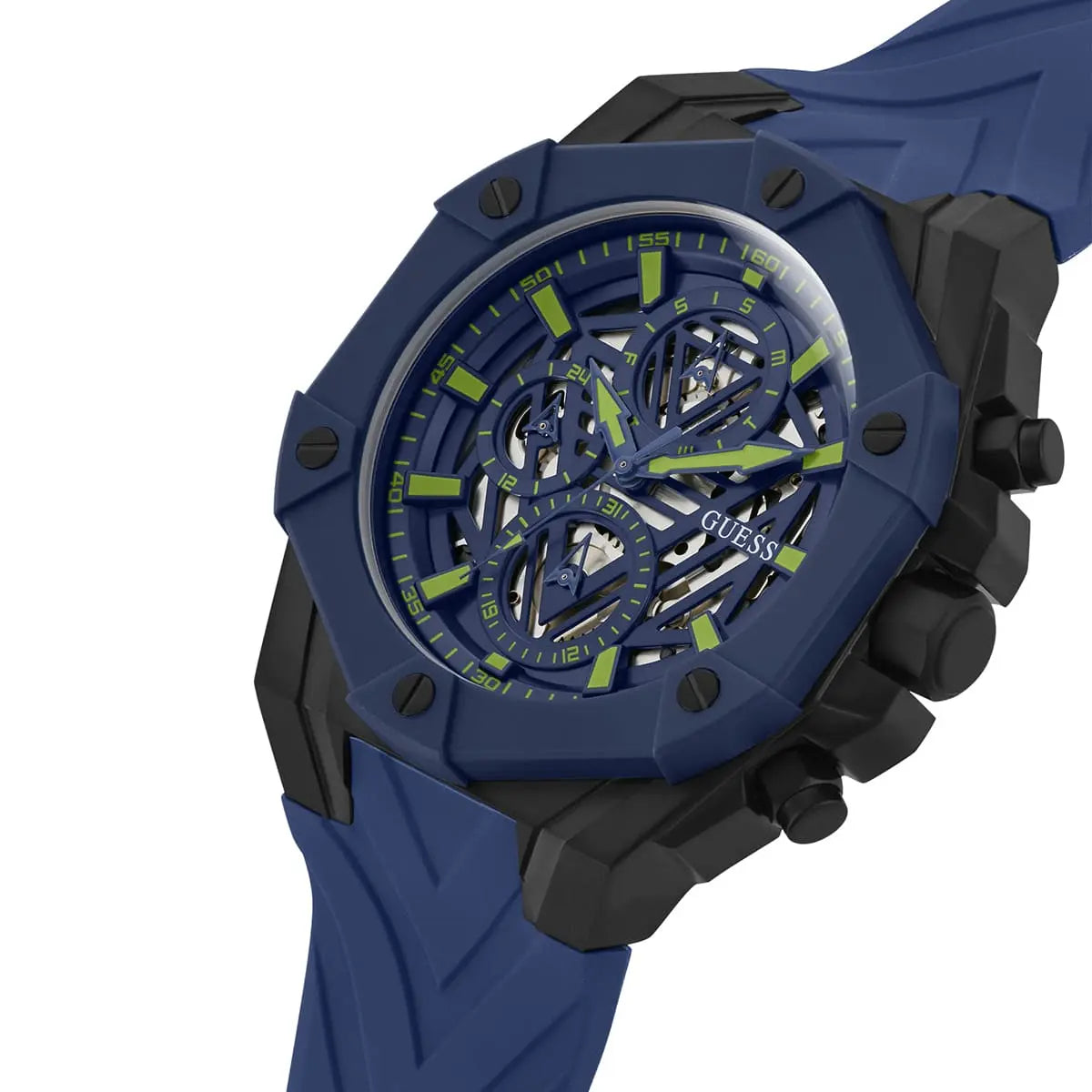 GUESS Blue Multi-function Ladies Watch - GW0579G3
