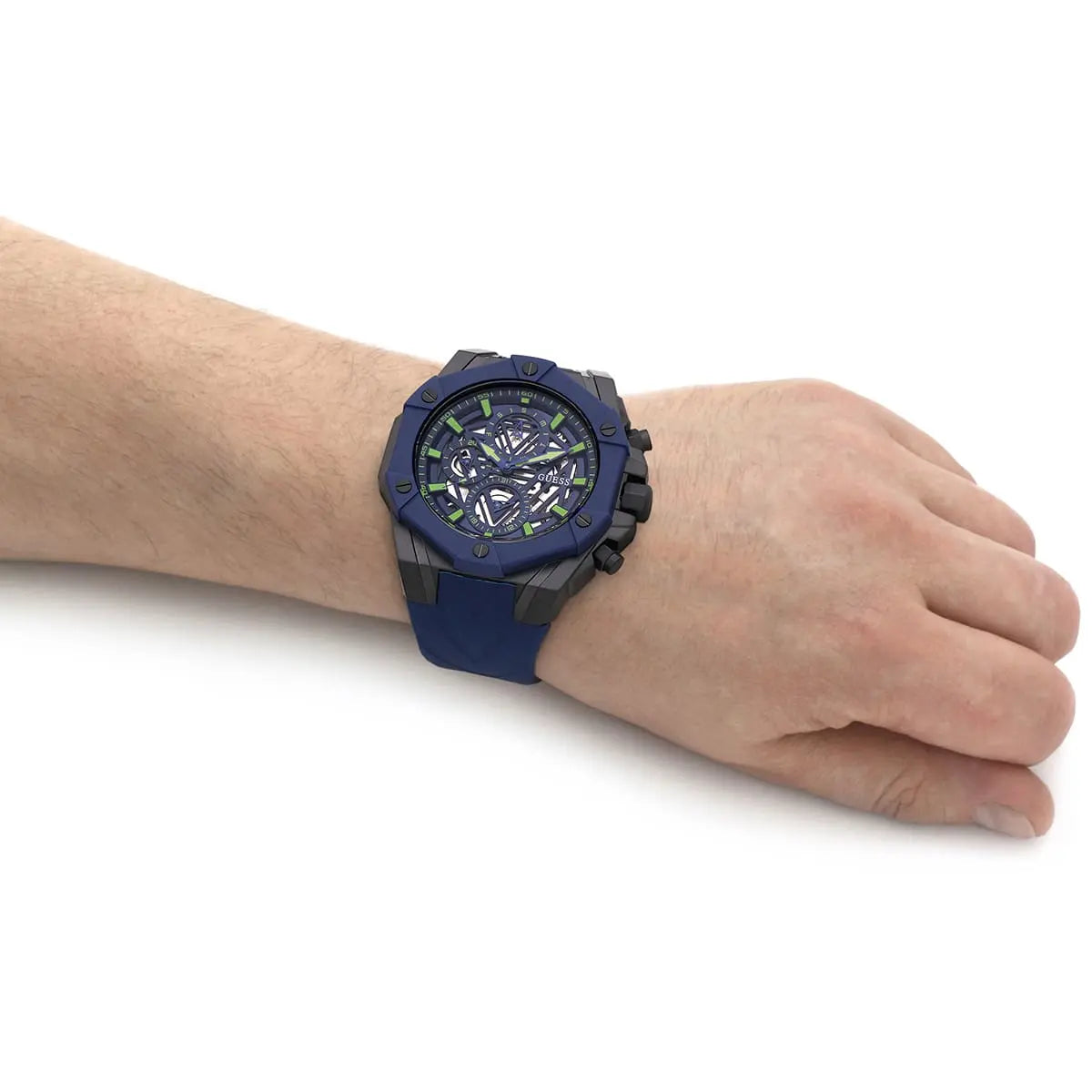 GUESS Blue Multi-function Ladies Watch - GW0579G3