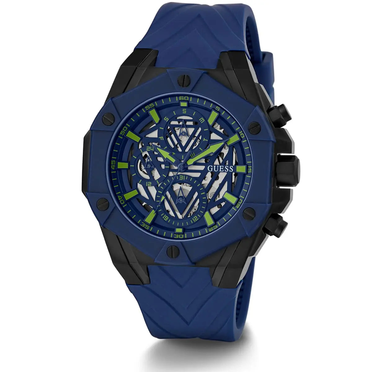 GUESS Blue Multi-function Ladies Watch - GW0579G3