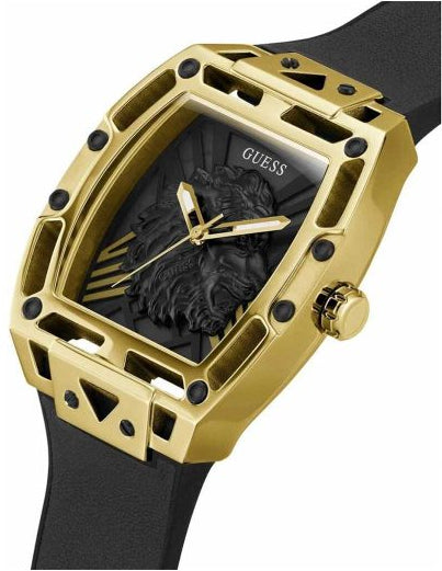 Guess Gold Tone Quartz Men's Watch - GW0595G1