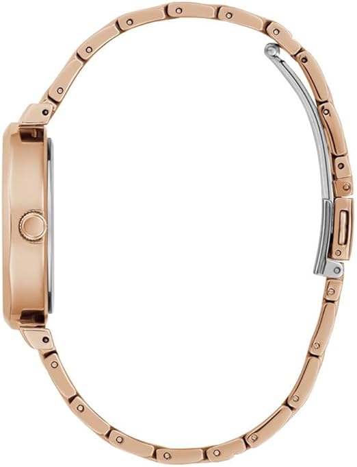 GUESS Rose Gold Tone Analog Ladies Watch-GW0613L3