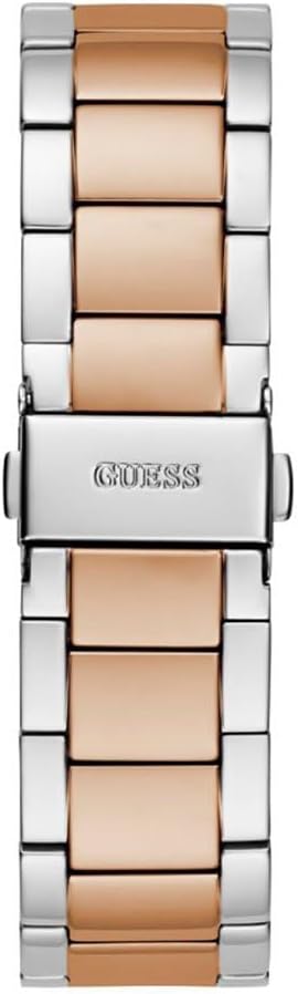 Guess Quartz Analog Rose Gold & Silver Women's Watch - GW0616L3