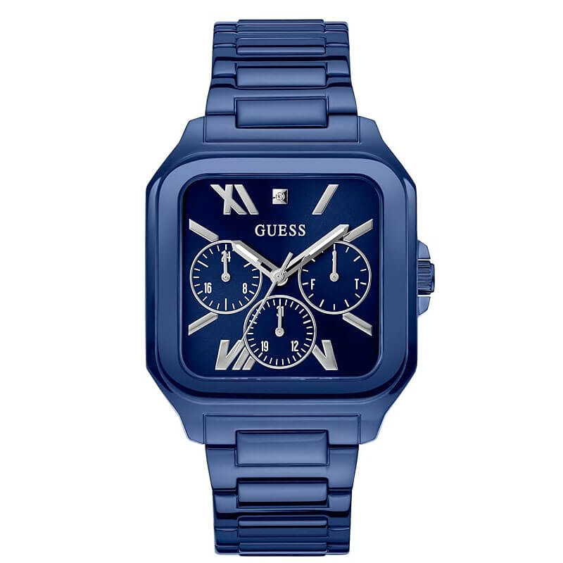 Guess Dress Multifunction Blue Men Watch - GW0631G3