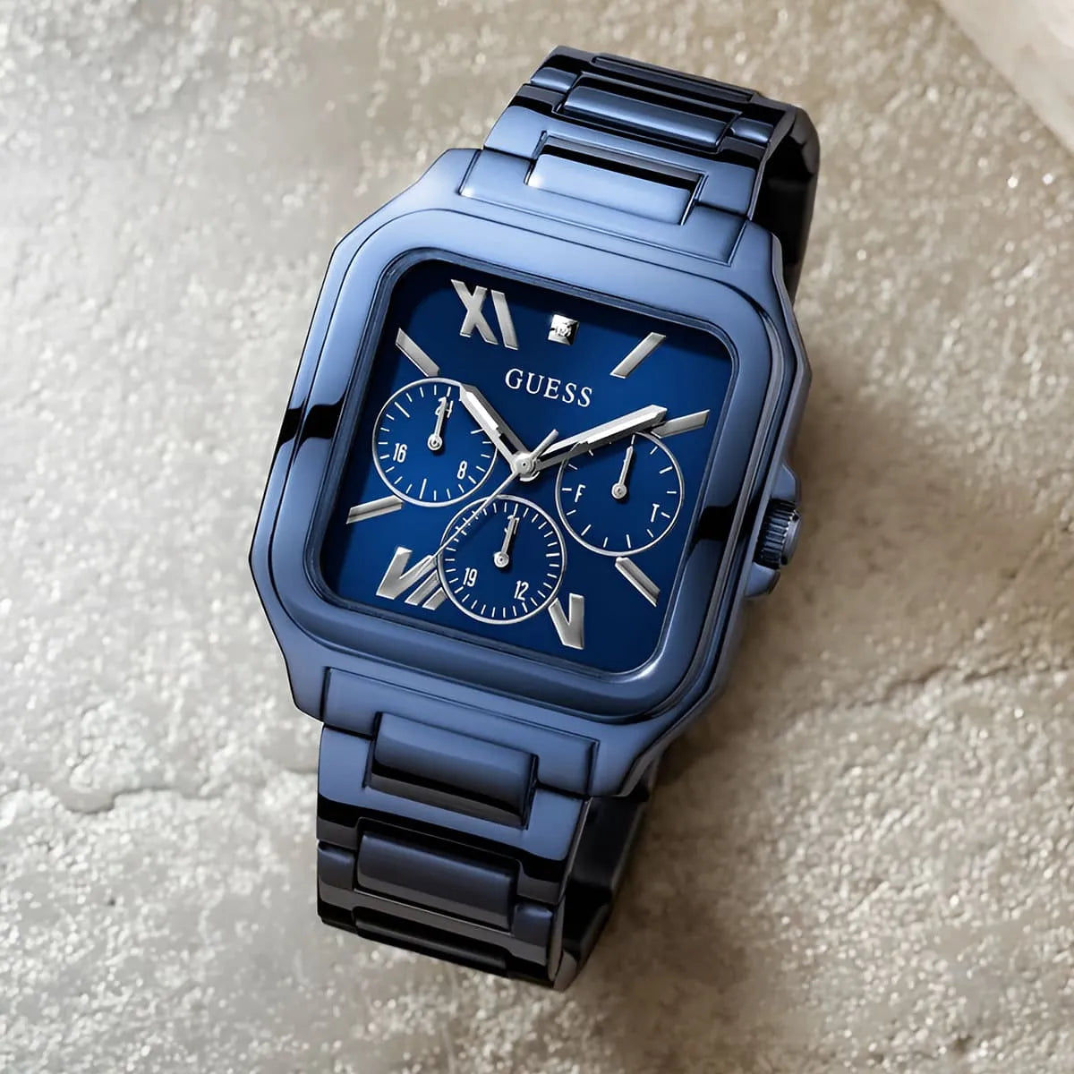 Guess Dress Multifunction Blue Men Watch - GW0631G3