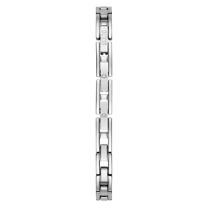 GUESS GW0680L1 silver stainless steel link bracelet detail