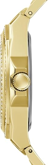 GUESS Silver-Tone and Crystal Multifunction Women's Watch - GW0685L2