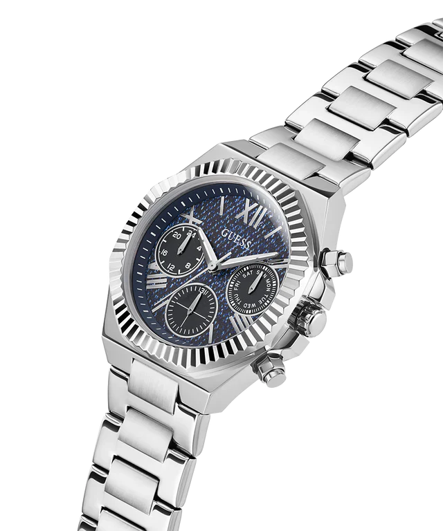 GUESS Silver Tone Multi-function Ladies Watch - GW0769L1