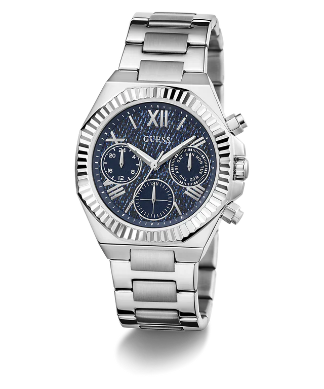 GUESS Silver Tone Multi-function Ladies Watch - GW0769L1