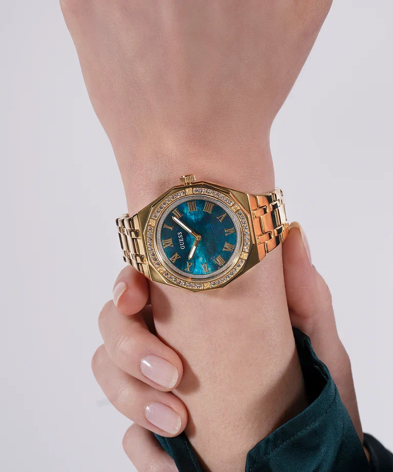 GUESS Gold Tone Analog Ladies Watch - GW0770L2