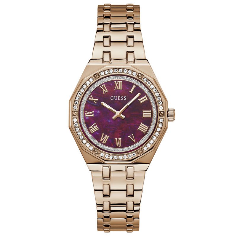 GUESS Rose Gold Tone Analog Ladies Watch - GW0770L3