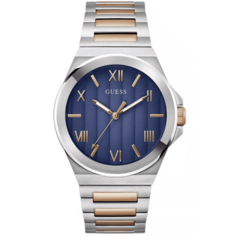 GUESS Mens 2-Tone Silver Tone Analog Watch - GW0789G4
