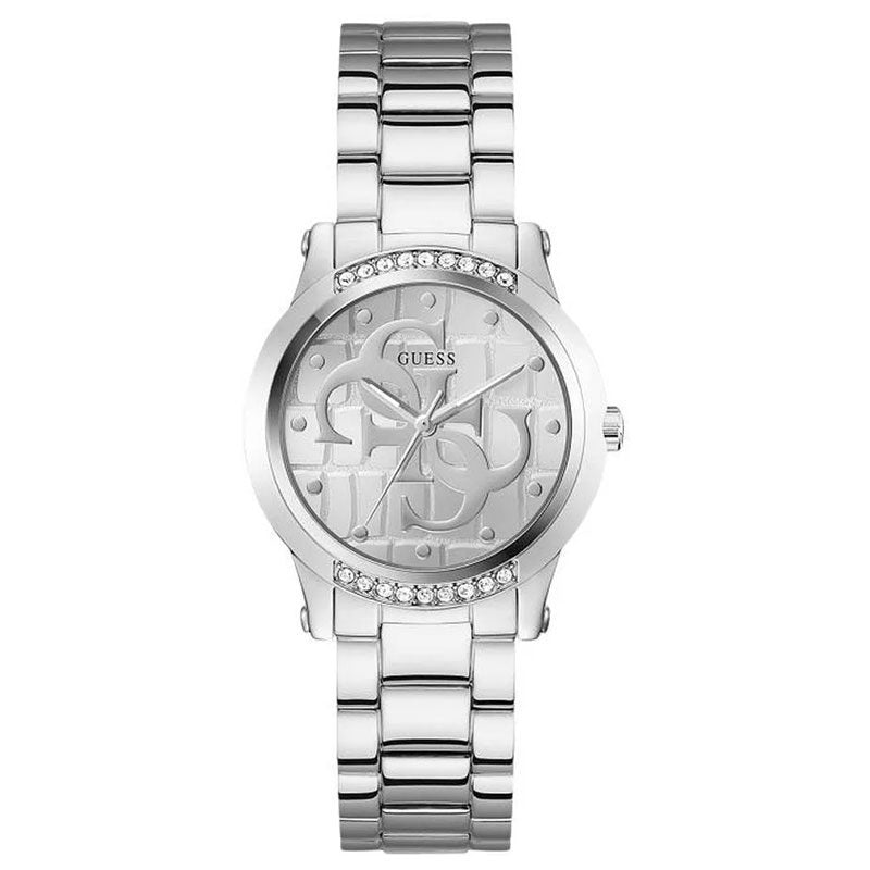 GUESS Silver Tone Analog Ladies Watch - GW0861L1