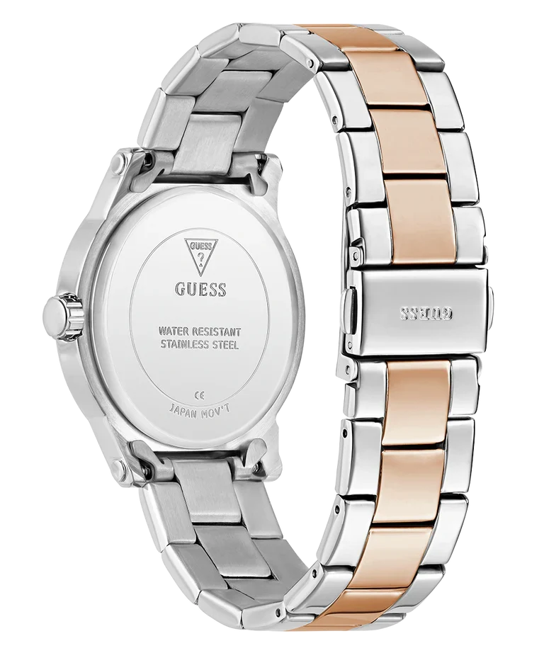 GUESS 2-Tone Analog Ladies Watch - GW0861L5