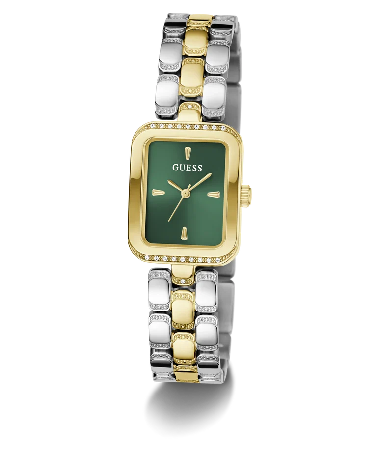 GUESS 2-Tone Gold Tone Analog Ladies Watch - GW0865L6
