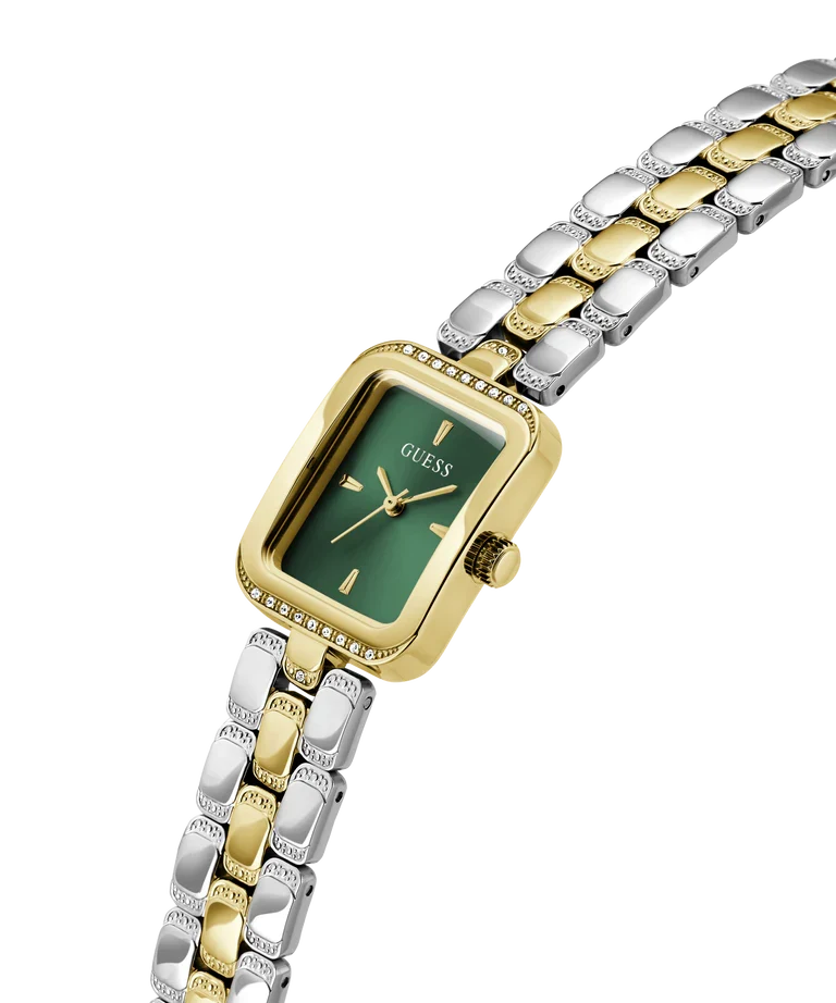 GUESS 2-Tone Gold Tone Analog Ladies Watch - GW0865L6