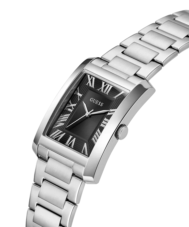 GUESS Silver Tone Analog Mens Watch - GW0896G1