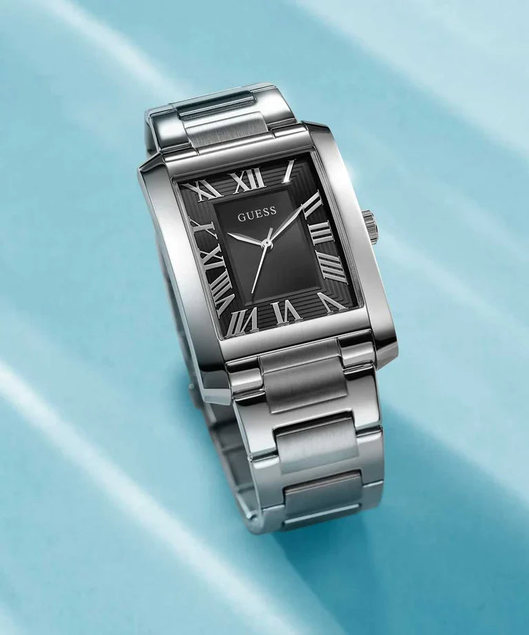 GUESS Silver Tone Analog Mens Watch - GW0896G1