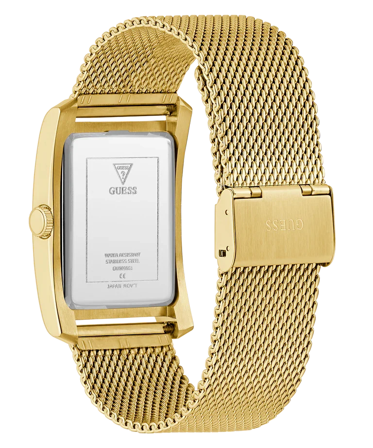 GUESS Gold Tone Analog Mens Watch - GW0898G1