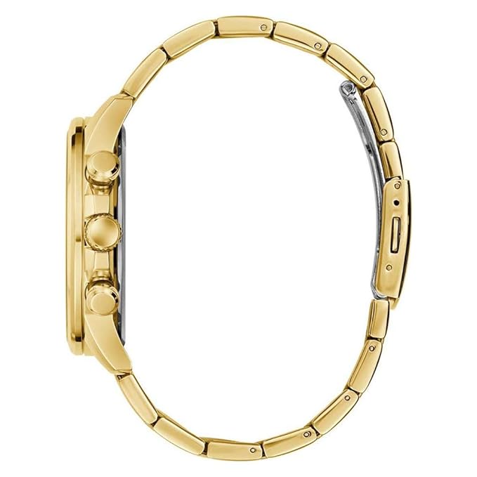 GUESS Gold Tone Multi-function Mens Watch - GW0900G3
