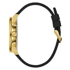 Guess Gold-Tone and Black Silicone Multifunction Men's Watch - GW0913G2