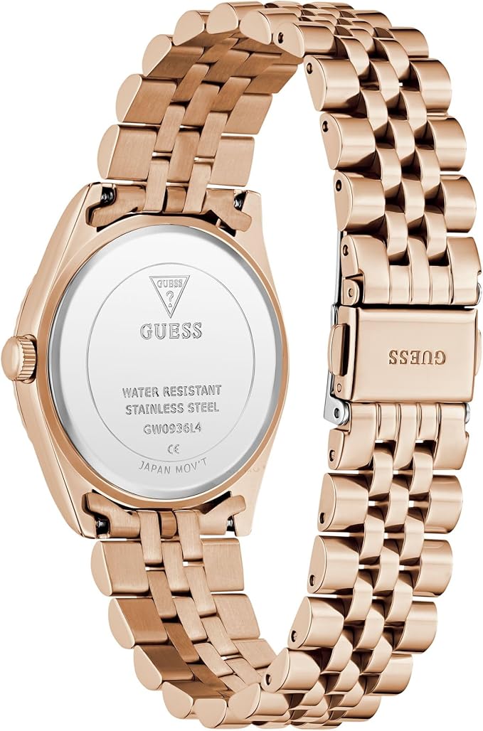 GUESS Jada Rose Gold Tone Multi-function Date Ladies Watch - GW0936L4