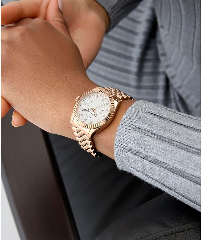 GUESS Jada Rose Gold Tone Multi-function Date Ladies Watch - GW0936L4