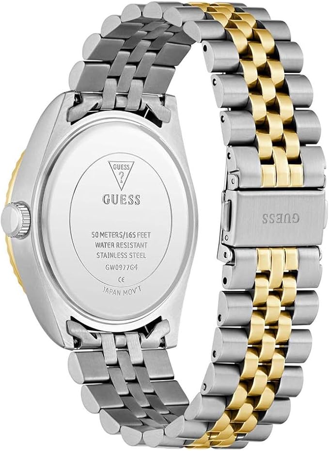 GUESS Jaden 2-Tone Multi-function Date Mens Watch - GW0977G4