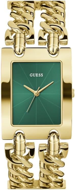 GUESS MOD HEAVY METAL Gold Tone Analog Ladies Watch - GW0740L2