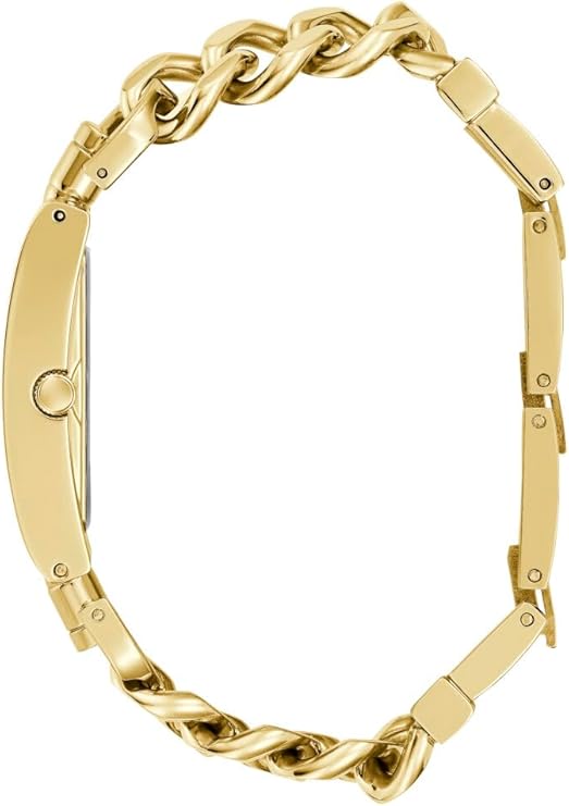 GUESS MOD HEAVY METAL Gold Tone Analog Ladies Watch - GW0740L2
