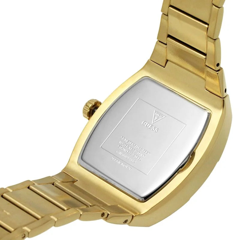 Guess Phoenix Multifunction Crystals Gold Dial Men Watch - GW0094G2
