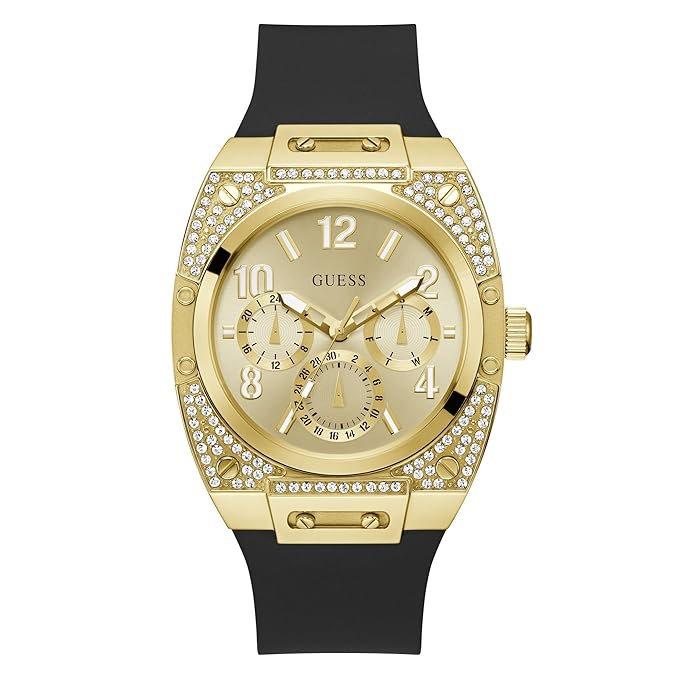 Guess Prodigy 54.5mm Champagne Dial Analog Men Watch - GW0623G2
