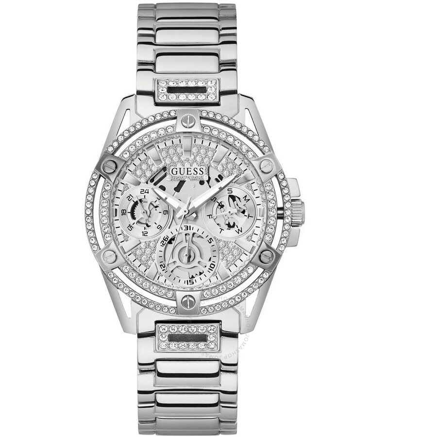 Guess Queen Quartz Silver Dial Ladies Watch GW0464L1