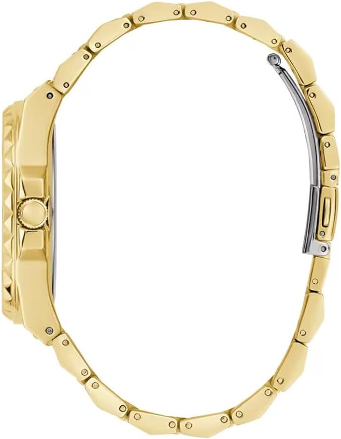 Guess Rebel Gold Tone Analog Men's Watch - GW0622G1