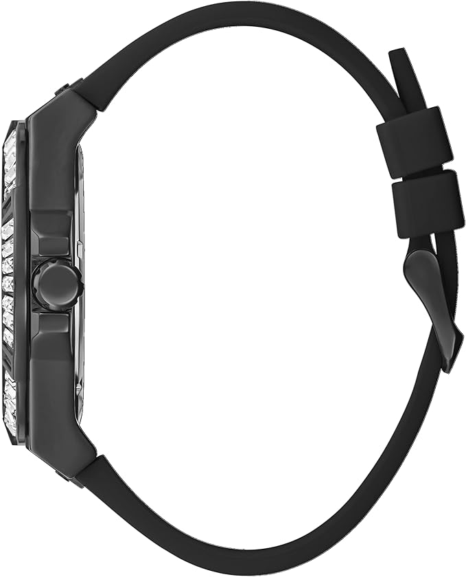Guess Sport Black Silcone Strap Watch - GW0208G5