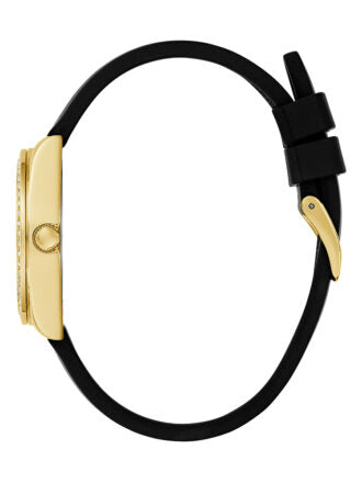 Guess Sport Champagne Square Dial Multi-function Women Watch - GW0619L2
