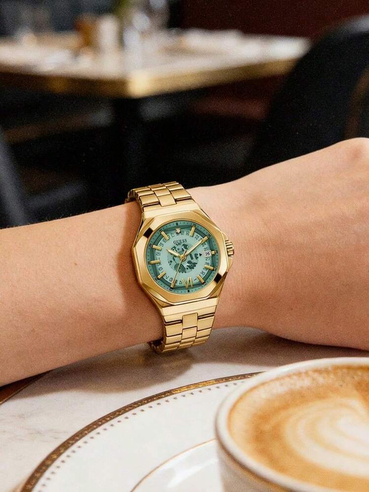 Guess Super Nova Gold-Tone Women's Watch - GW0551L4