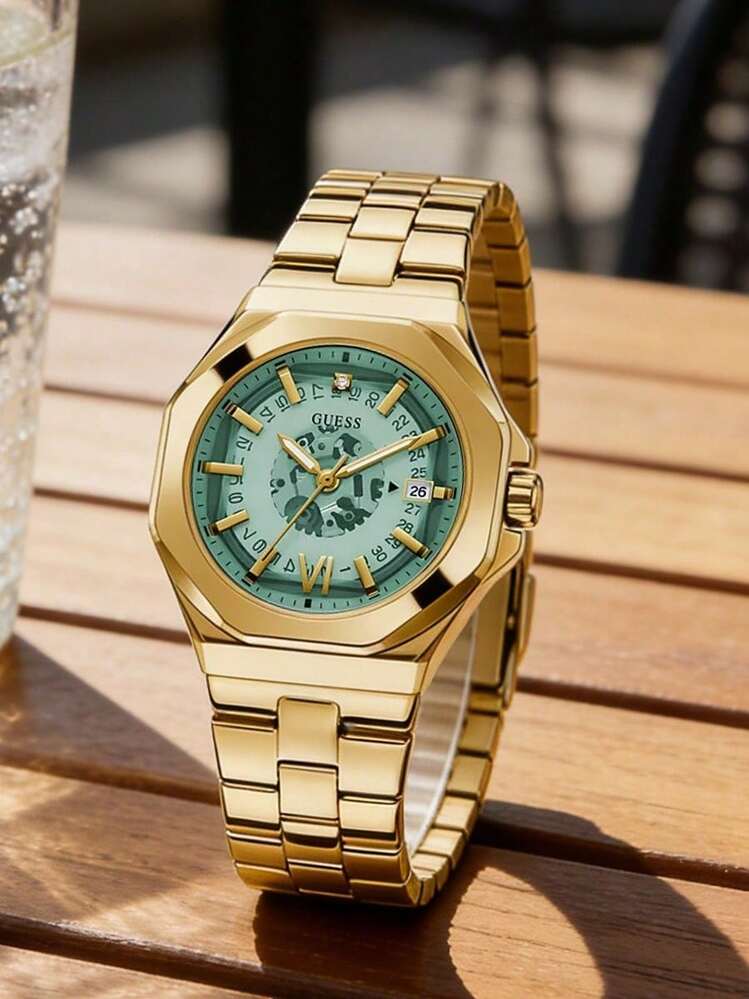 Guess Super Nova Gold-Tone Women's Watch - GW0551L4