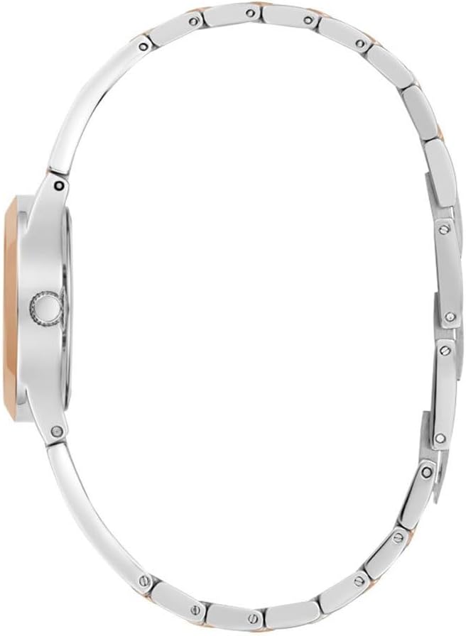 Guess Gb Tessa Silver Tone Round Dial Quartz Analog Women Watch - GW0609L3