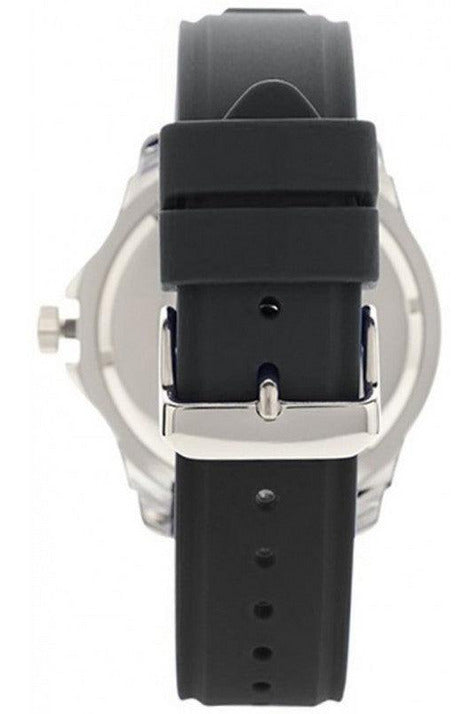 Guess Tread Black Silicon Strap Men's Watch W0967G1