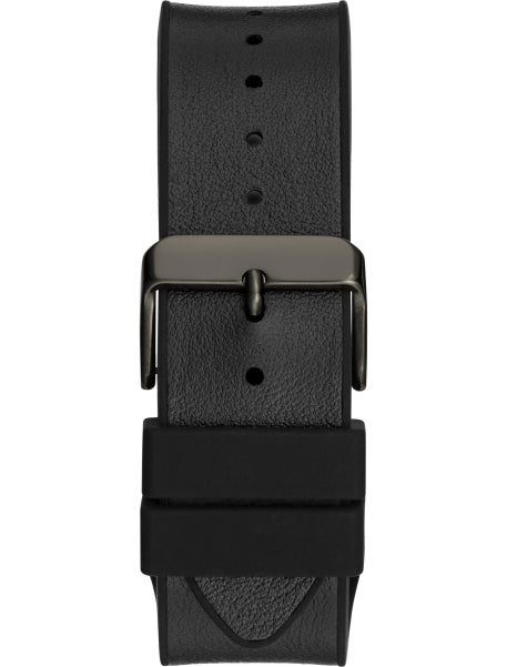 GUESS Phoenix Lion Head Black Silicone Men's Watch - GW0595G2