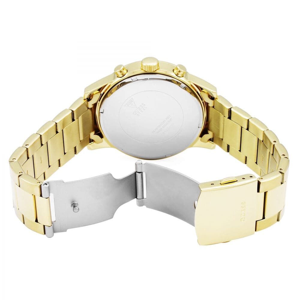 Guess Classic Chronograph Gold-Tone Stainless Steel Men's Watch - W0668G4